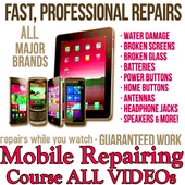 Mobile Repairing Course VIDEO Android iPhone App icon