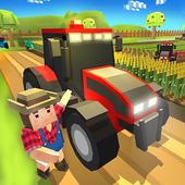 Tractor Farm Simulator Craft harvest Game icon