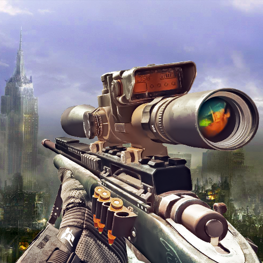 sniper shooting game 3d icon