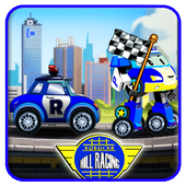 Robot Car Hill Racing icon