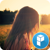 Lonely Sunset Launcher Theme icon