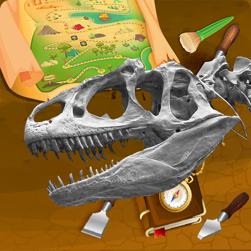 🦖Dinosaur Games Archaeologist Digging Find Bones icon