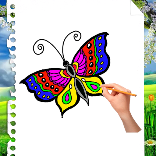 How To Draw Butterfly أيقونة
