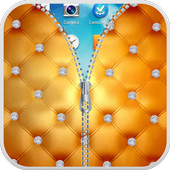 Diamond Zipper Lock Screen icon