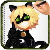 How To Draw Cat Noir icon