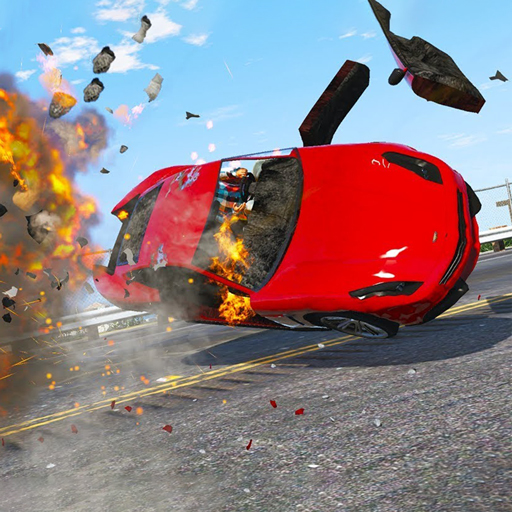 Car Crash Beamng Boom Driving icon