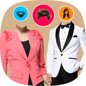 Man Women Photo Suit icon