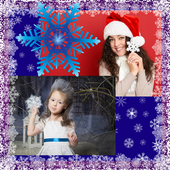 Snowflake Photo Collage icon
