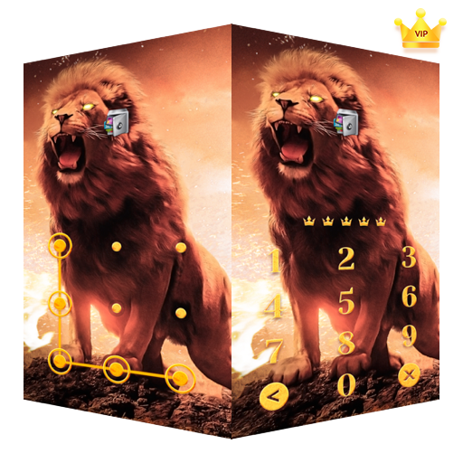 AppLock Live Theme Lion – Paid Theme icon
