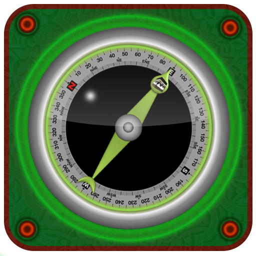 Qibla GPS: Qibla direction wit icon