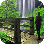 Waterfall Photo Frame icon