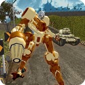 Offroad Tank Transform Robot icon