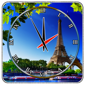 Paris Clock Live Wallpaper icon