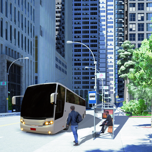 Bus Simulator High Coach Big Bus Simulator City icon