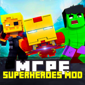ikon Superhero mod for Minecraft PE