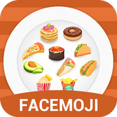 Food Emoji Keyboard-Facemoji icon