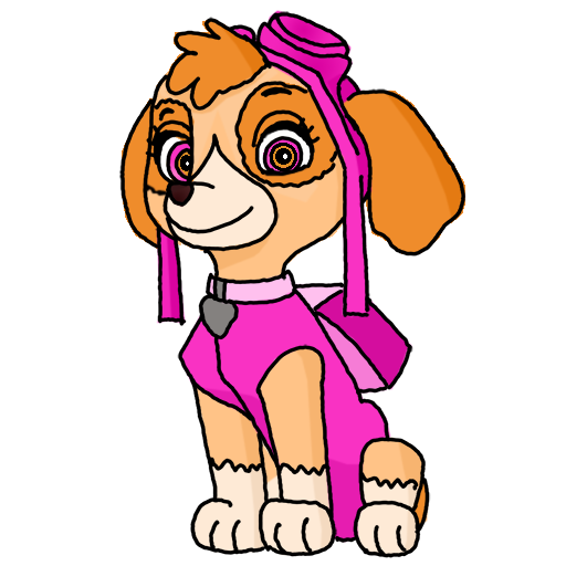 Как нарисовать Щенячий Патруль иконка