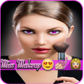 Miss Makeup Photo Editor 💅 icon