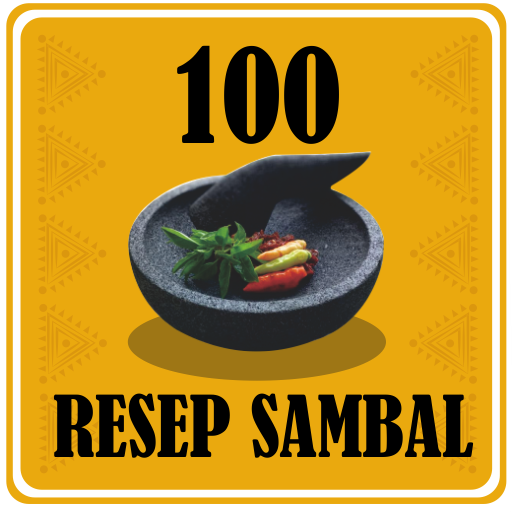 100 Resep Sambal Nusantara Offline icon