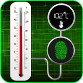 Finger Body Temperature Test &amp; Fever Test Prank icon