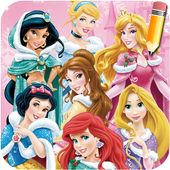 How to Draw Disney Princess icon