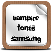 Vampire Fonts For Samsung icon