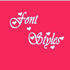 Font Styles أيقونة