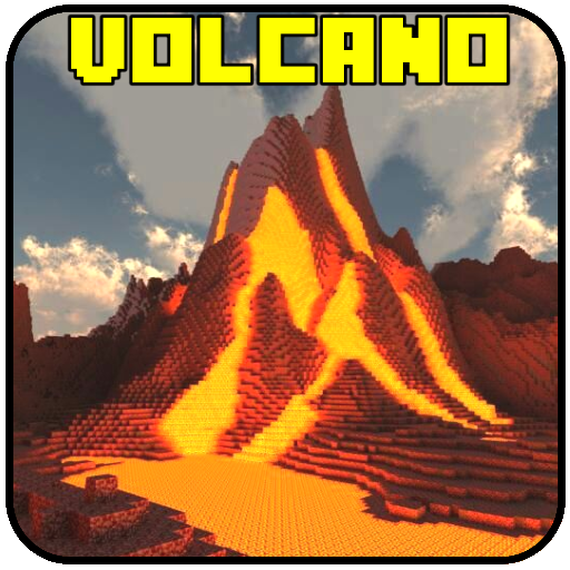 New Volcan Island &amp; Survival Maps For Craft Game icon