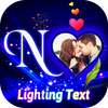 Lighting Text Photo Frame on 9Apps