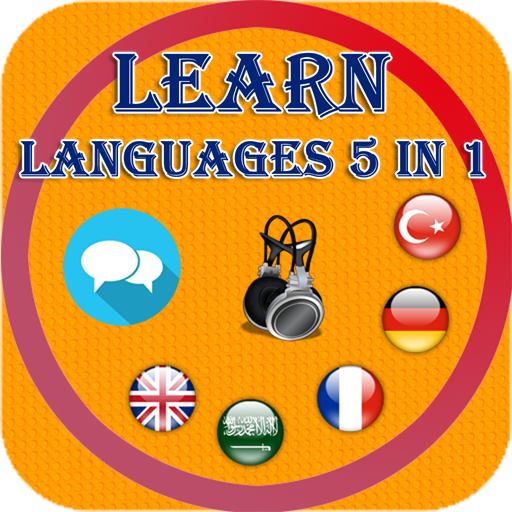 Learn languages 5 in 1 icon