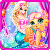 Mermaid Nurse Pet Cat icon