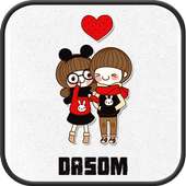 Dasom Love go locker theme on 9Apps