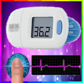 X-Rays body temperature icon