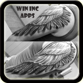 wings tatoo icon