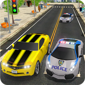 Real Police Car Driving Game: Hot Pursuit Chase 3D icon
