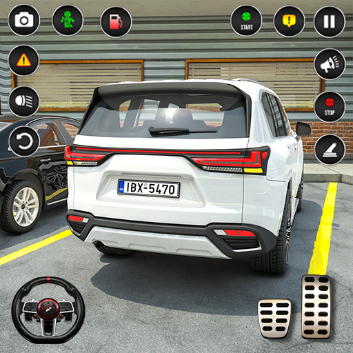 prado guida di auto jeep icon