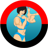 Bodybuilding Female Workout icon