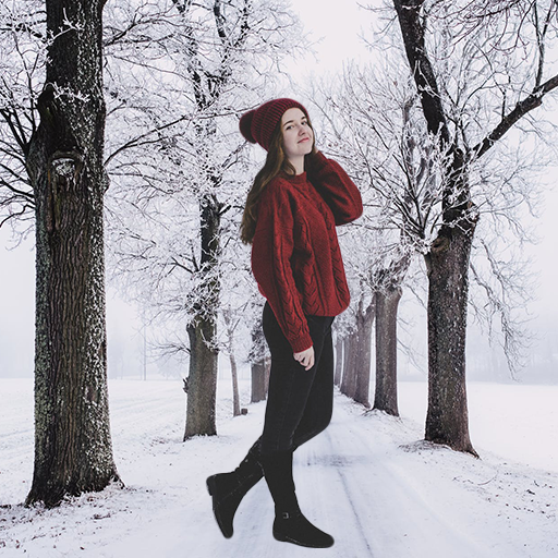 Snowfall Photo Frames icon