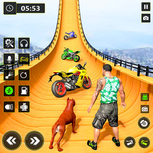 Bike Stunt Mega Ramps Game icon