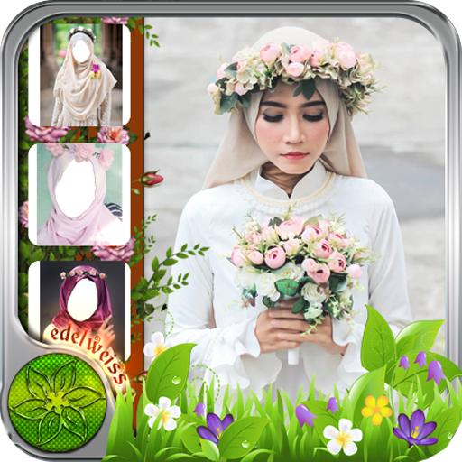 Hijab Beauty Flower Crown icon