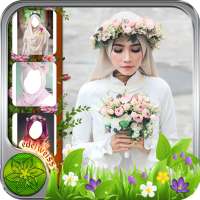 Hijab Beauty Flower Crown on 9Apps