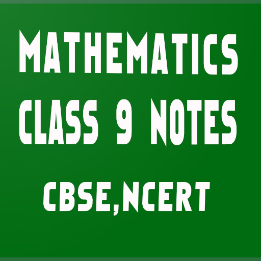 Mathematics class 9 notes icon