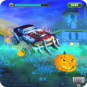 Zombie Car Smash: Halloween Haunted Town Escape icon