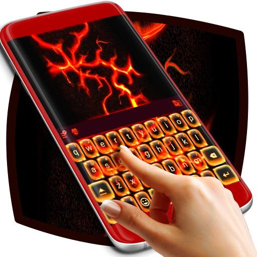 Burning Fire Keyboard icon