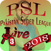 PSL T-20 Cricket Schedule 2018 With Hd Streaming icon