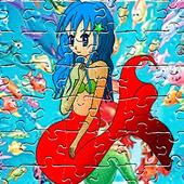 The Mermaid princess Jigsaw icon
