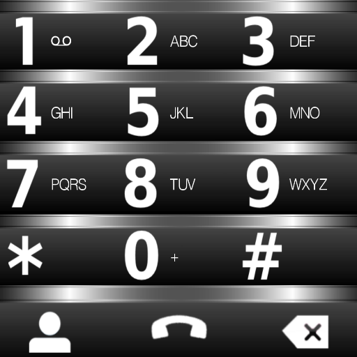 THEME BLACK B-10 FOR EXDIALER icon