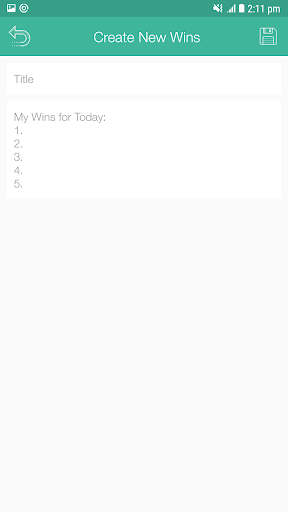 My Wins Journal screenshot 2