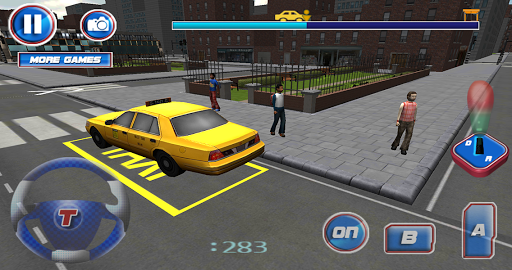 3D Taxi Driver Simulator screenshot 12
