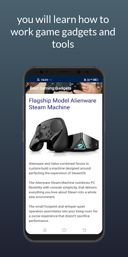 Learn - Game Technology | Game Gadgets screenshot 4